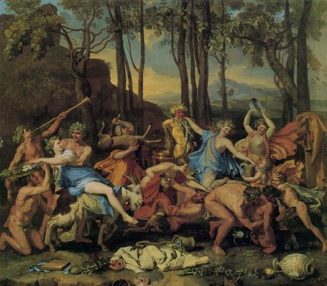 Nicolas Poussin The Triumph of Pan Germany oil painting art